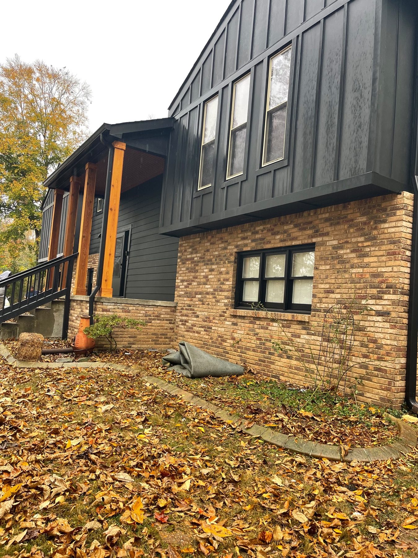 Board and batten exterior renovation